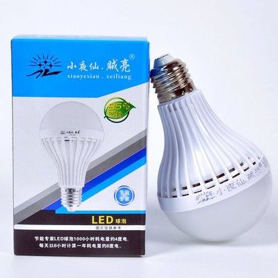小夜仙led灯泡暖白光b22卡口 e27螺口 3w5w7w9w12w15w18w24w36w节能灯家用照明超亮球泡灯图片_高清图_细节图-阜阳市光普照明科技 -