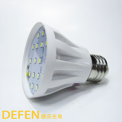 【厂家直销新款LED球泡灯塑料外壳3W5W7W灯泡e27灯头】价格,厂家,图片,LED球泡灯,广州德芬光电照明科技-